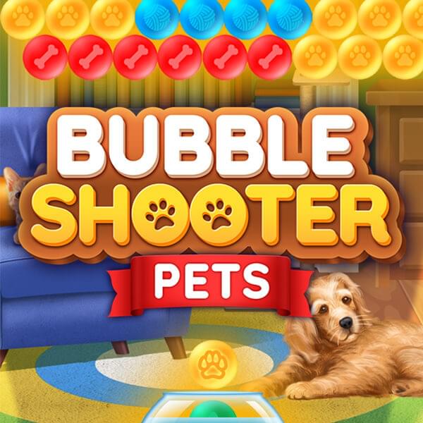 Arkadium s bubble shooter pets free online game insp