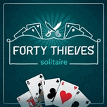 Forty Thieves is back and better than ever. Test your skills with our brand-new solitaire game. This classic is the truest test of your card skills.
All players are welcome to play our easy and hard game modes. See how your talent ranks as you compete for the high score. With two decks of cards and a unique setup, every decision you make is crucial to your success. Try to clear all the cards from the board while keeping an eye on the most strategic moves to avoid getting stuck.
Say 'Open Sesame' to Forty Thieves, and you will be entertained for hours!