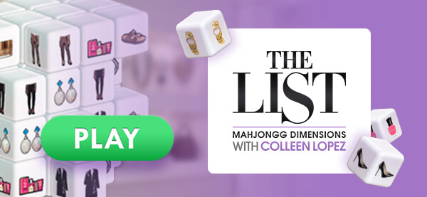 Mahjongg Dimensions – The List - Free Online Game | HSN Arcade