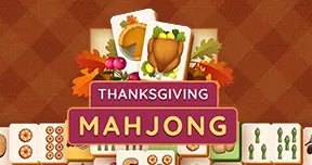 Thanksgiving Mahjong Card Image