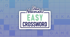 Easy Crossword Card Image