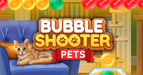 Arkadium's Bubble Shooter Pets Card Image