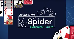 Spider Solitär 2 Suits Card Image
