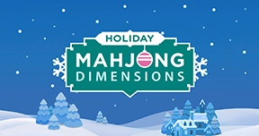 Holiday Mahjong Dimensions Card Image