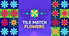 Arkadium's Tile Match Flowers Card Image