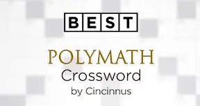 Best Polymath Crossword by Cincinnus Card Image