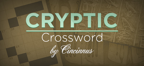Best Cryptic Crossword by Cincinnus