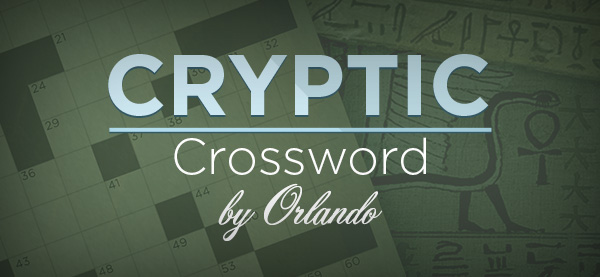 Best Cryptic Crossword by Orlando