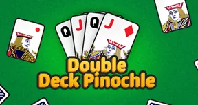 Double Deck Pinochle Card Image
