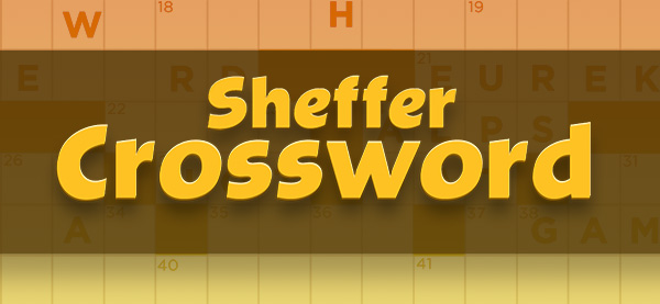 Sheffer Crossword