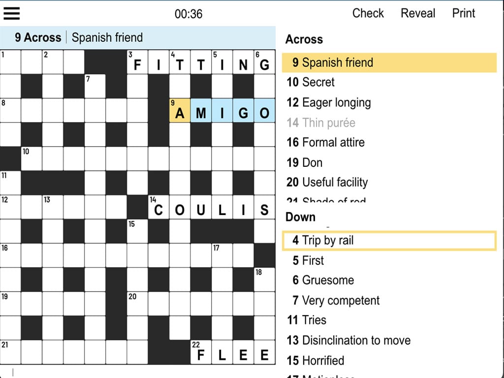crosswords and puzzles - the independent: play the independent's