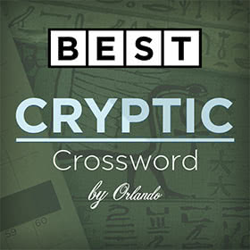 Best Cryptic Crossword by Orlando