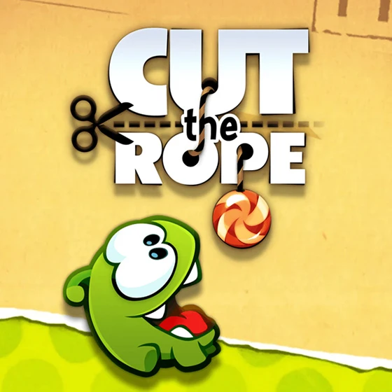 cut the rope game logo