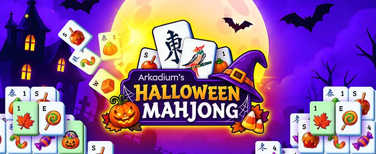  Arkadium's Halloween Mahjong