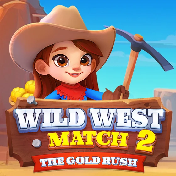 Wild West Match 2 Game Logo