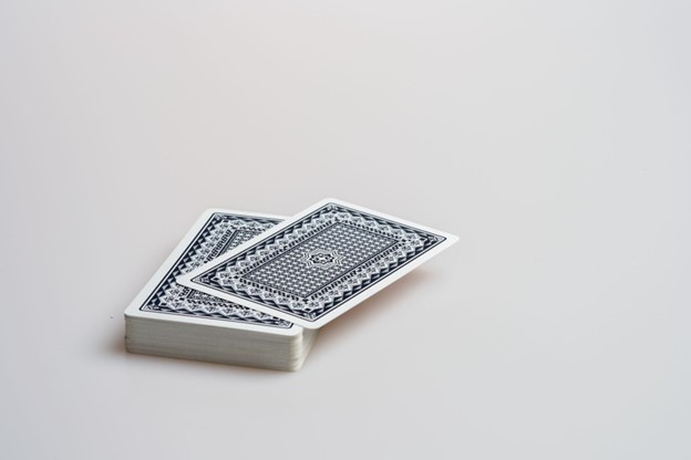 Tripeaks Solitaire tips include exhausting all possible moves before drawing a card from the stock pile, as depicted in this photo.