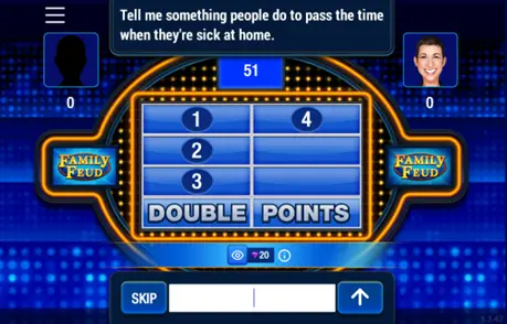  A sample in-game survey question
