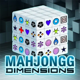  Arkadium’s Mahjong Dimensions Blue 
