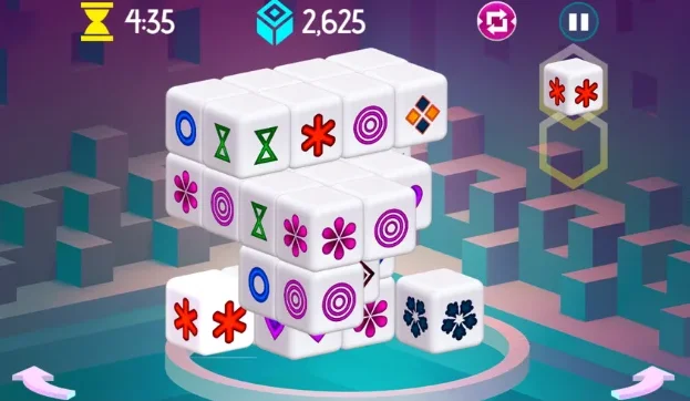 A sample layout from Mahjong Dimensions