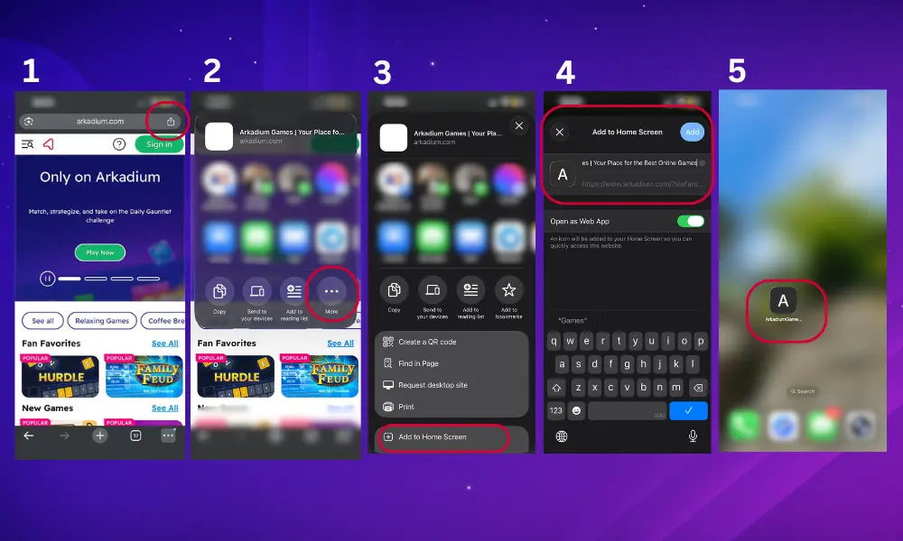 Step by Step: iPhone Chrome Browser