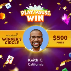 The winner of the Play, Pause, Win Sweepstakes