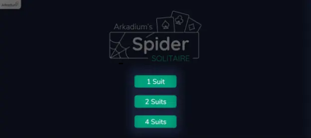 Spider Solitaire Suit Selection