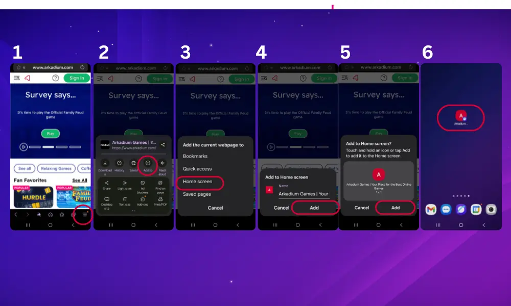 Step by Step: Android Samsung Internet Browser