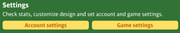 An image of Euchre’s setting options on Arkadium.com