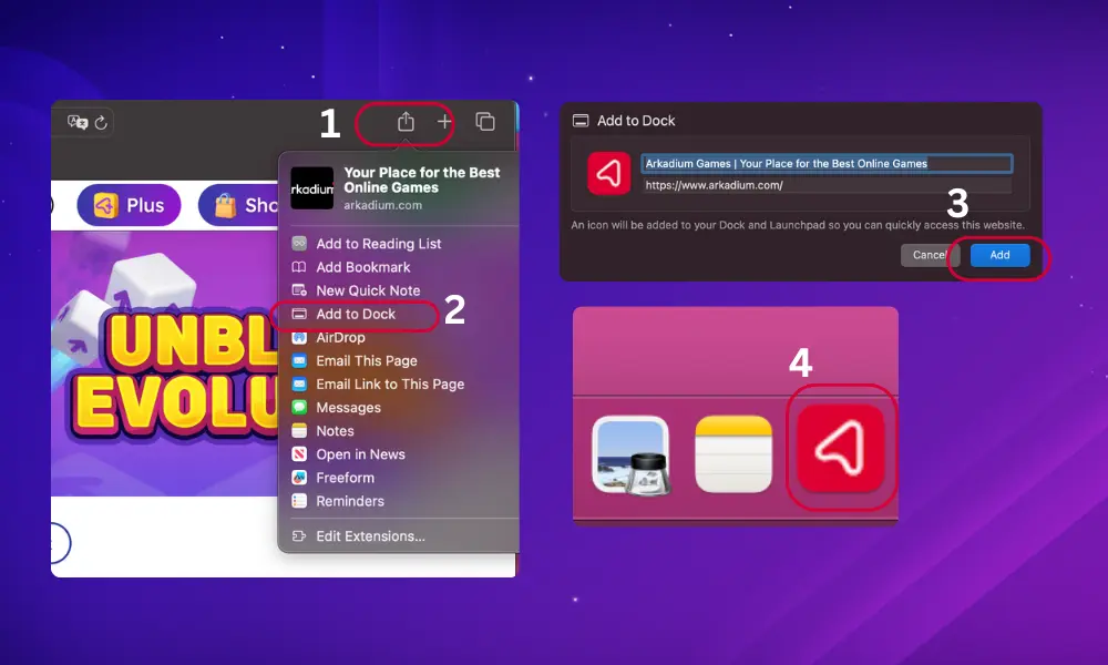 Step by Step: Mac Safari Browser