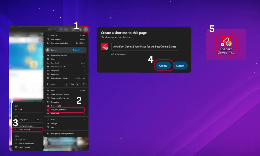 Step by Step: Windows Chrome Browser