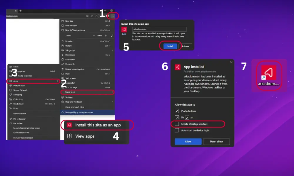Step by Step: Windows Edge Browser