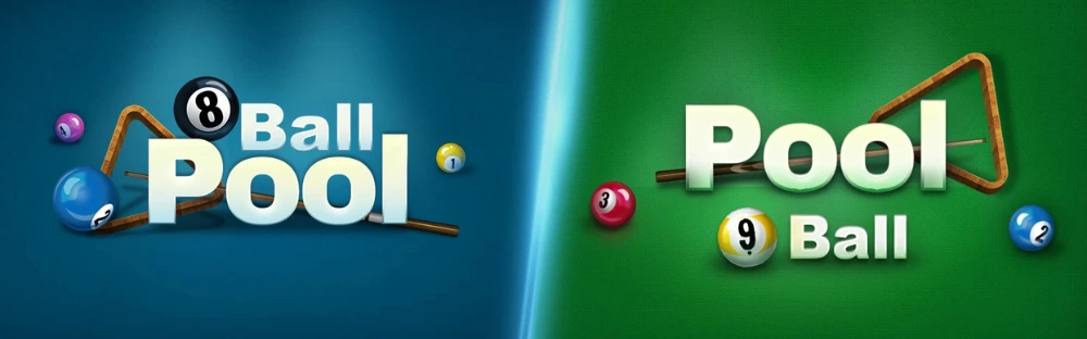 8 Ball Pool vs 9 Ball Pool